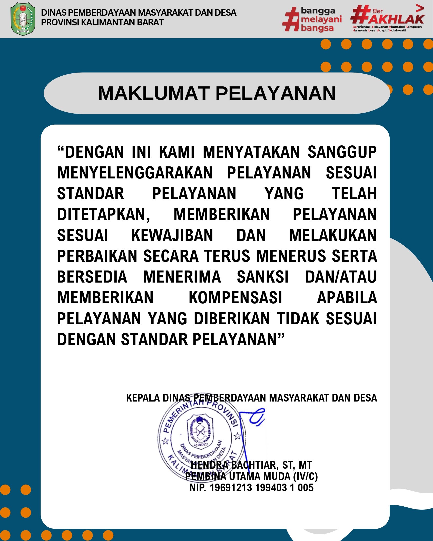 Maklumat Pelayanan